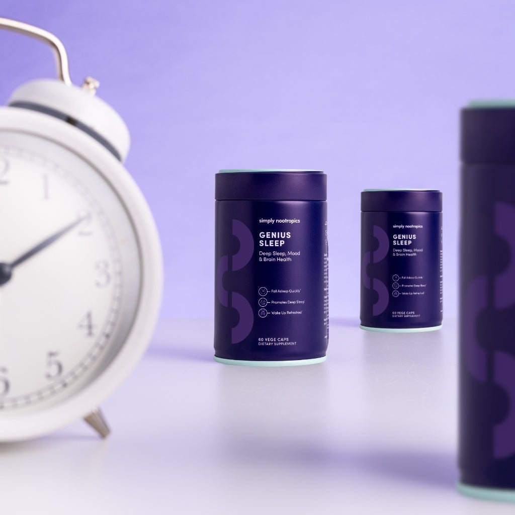 Genius Sleep: Adaptogenic Supplement For Deep Sleep