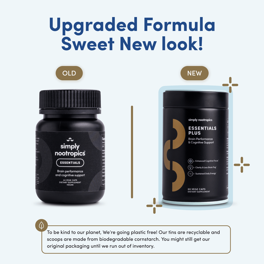 Simply Nootropics Packaging Upgrade AUS