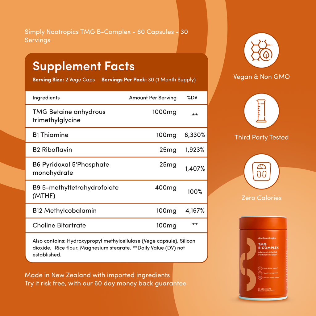 TMG B-Complex Capsules